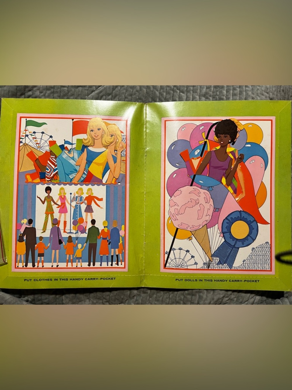 Barbie Vintage Paper doll Book with Barbie and friends - Picture 7 of 14